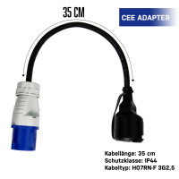 2x CEE Adapter A019151 + A019152