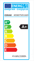 Osram Promo-Parathom, LED GU10, 4,3W Ersatz für 50W, 2700K, 5er-Set