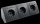 McPower Steckdosenblock Flair Aufbau, anthrazit, 3-fach Steckdose + USB-C / USB-A